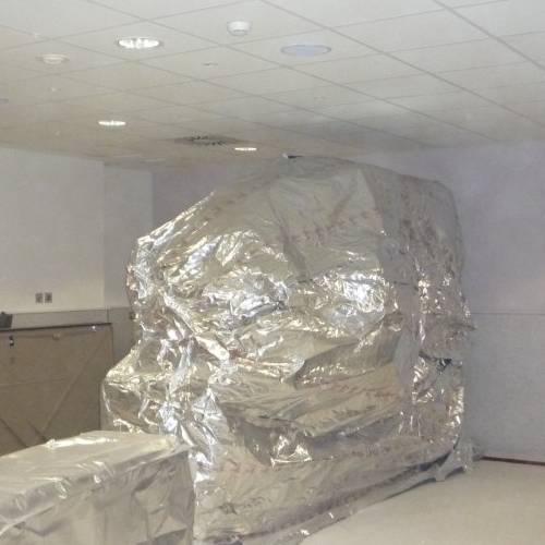 BUNKERS EN HOSPITAL DE LA SANTA CREU Y SANT PAU